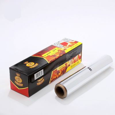 8011 Rollo di foglio di alluminio in lega diretta standard per carta da barbecue giornaliera in lunghezza personalizzata