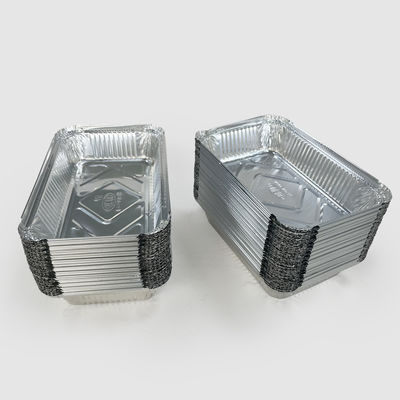 Contenitori per cibo da asporto per ristoranti con foglio di alluminio ecologico