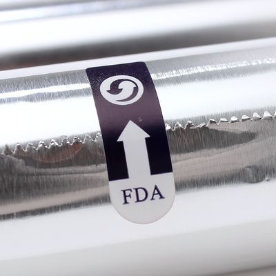Rollo di foglio di alluminio per cucina per imballaggio alimentare Dimensione personalizzata Spessore del logo Carta di foglio di alluminio