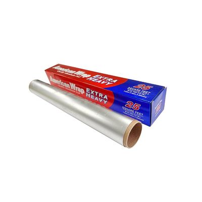 Cucina per uso domestico Rulli di carta di foglio di alluminio monouso 300 mm 450 mm Spessore personalizzato