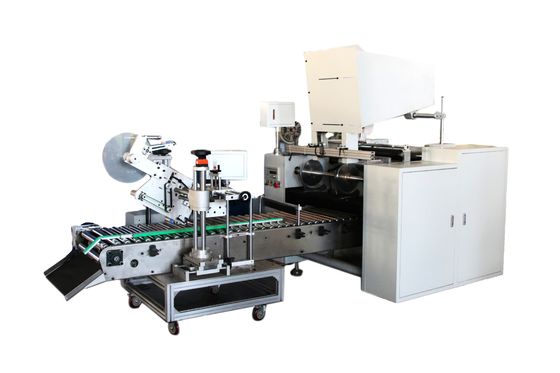 macchina ribobinatrice automatica del foglio di alluminio 4.5kw con il riavvolgitore automatico della carta del BBQ della carta stagnola d'etichettatura