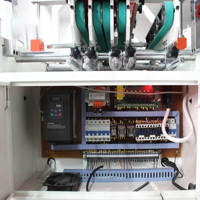 350 mm Max. Larghezza praticabile Macchina adesiva a cartone azionata elettricamente per soluzioni di imballaggio