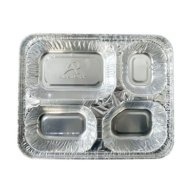 Golden Advantageous 4 Compartimenti Contenitore per alimenti usa e getta Eco-friendly