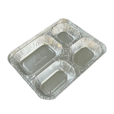 Golden Advantageous 4 Compartimenti Contenitore per alimenti usa e getta Eco-friendly
