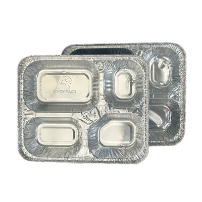 Golden Advantageous 4 Compartimenti Contenitore per alimenti usa e getta Eco-friendly