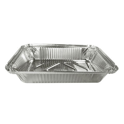 Contenitore di utensili da tavola da pranzo da asporto Padelle in foglio di alluminio per vassoio da barbecue e imballaggi alimentari