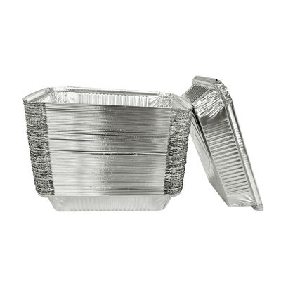 Contenitore di utensili da tavola da pranzo da asporto Padelle in foglio di alluminio per vassoio da barbecue e imballaggi alimentari