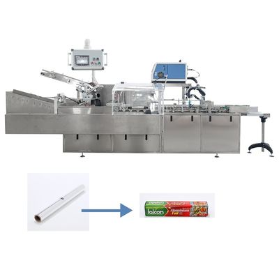 Macchina per la cartonatura completamente automatica per rotoli di fogli di alluminio Materiale di imballaggio in legno