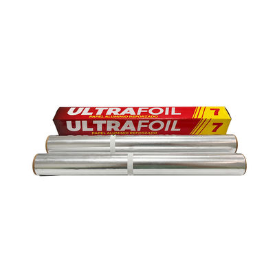 30cm 45cm Grado alimentare Formaggio torrefazione Bbq Rollo di carta di foglio di alluminio riciclabile con tagliatore