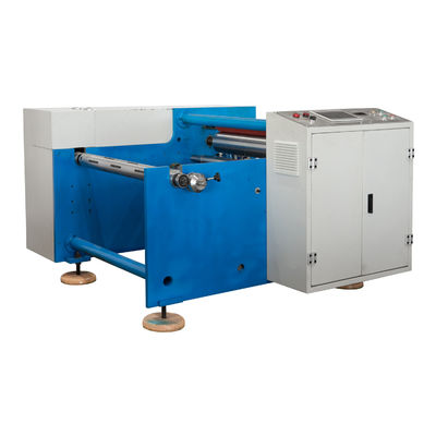Imballaggio alimentare Semi-automatico doppia stazione film di aggancio carta da forno di alluminio carta di alluminio rotolo macchina di rimbalzo