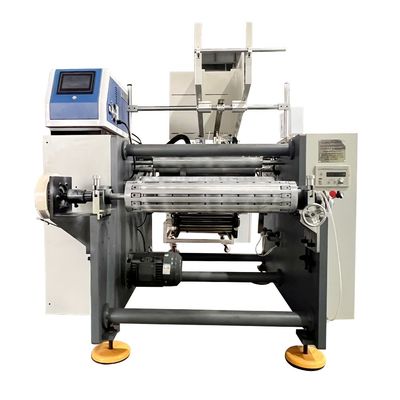 Macchina di riavvolgimento di fogli di alluminio a chiusura di etichette corte completamente automatica Potenza 4,5 kW