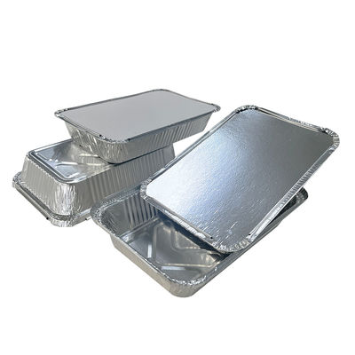 Contenitore alimentare monouso in foglio di alluminio Contenitore con vantaggio ecologico