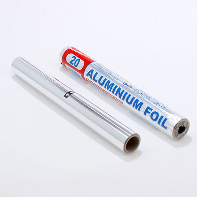 Cucina rotolo di foglio di alluminio di larghezza personalizzata con pellicola di plastica e superficie lubrificata