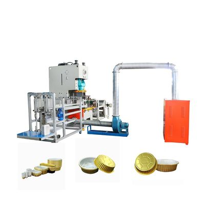 Professionale Automatica Aluminium Foil Container Making Machine per Prendere via Lunch Box