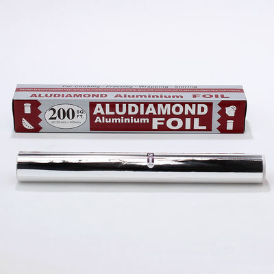 Rollo di carta di foglio di alluminio a temperatura morbida per la cucina domestica e della ristorazione