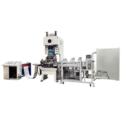 Macchina per la stampa automatica di contenitori di foglio di alluminio con larghezza massima di 750 mm OEM