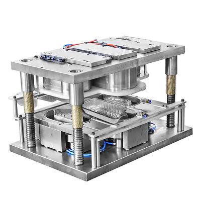 Materiale metallico robusto Moduli per contenitori alimentari per contenitori in foglio di alluminio di tutte le forme
