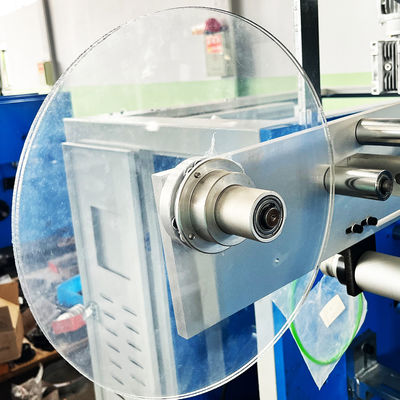 Rivilatore di pellicole di allungamento in PE completamente automatico a 6 spindi senza colla per la taglio di fogli di alluminio