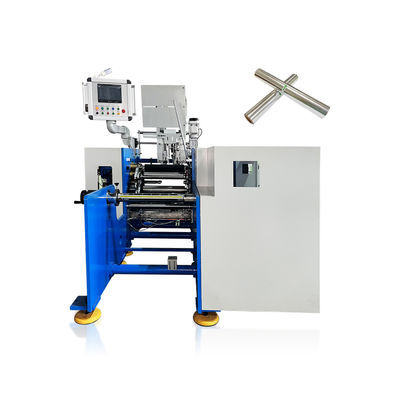 Rivilatore di pellicole di allungamento in PE completamente automatico a 6 spindi senza colla per la taglio di fogli di alluminio