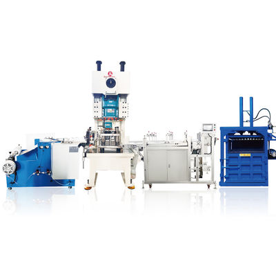 7.5KW Potenza del motore principale Macchina automatica per la produzione di contenitori in foglio di alluminio