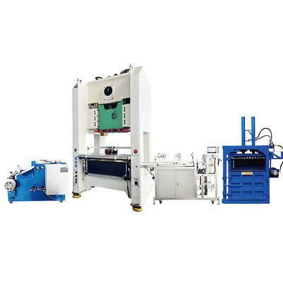 7.5KW Potenza del motore principale Macchina automatica per la produzione di contenitori in foglio di alluminio
