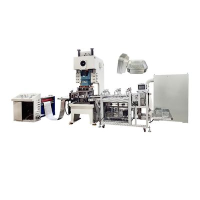 7.5KW Potenza del motore principale Macchina automatica per la produzione di contenitori in foglio di alluminio