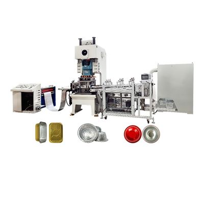 7.5KW Potenza del motore principale Macchina automatica per la produzione di contenitori in foglio di alluminio