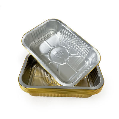 Imballaggio alimentare usa e getta Tazza di foglio di alluminio per una conveniente cottura e imballaggio