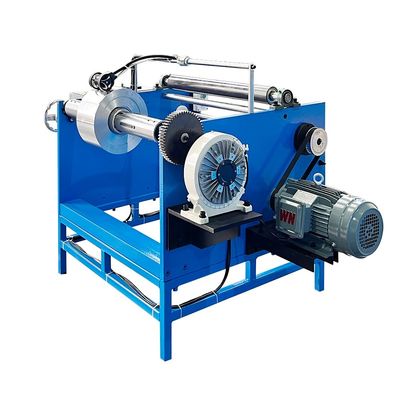 Macchina di riavvolgimento manuale di fogli di alluminio per piccoli usi domestici con una capacità di 350 kg