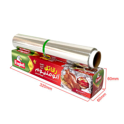 Logo personalizzato Rollo di foglio di alluminio per sandwich e confezionamento di cioccolato