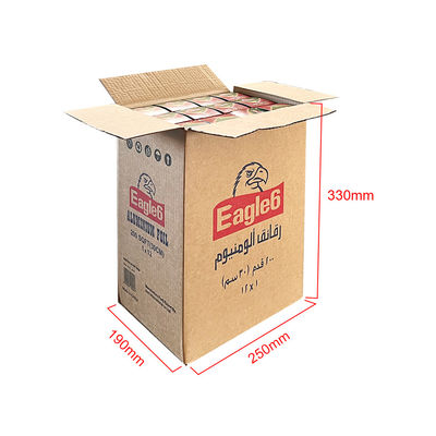 Logo personalizzato Soft Temper 8011 Roll di foglio di alluminio per cottura e imballaggio alimentare