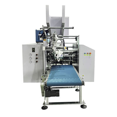 Rivilatore automatico di fogli di alluminio con sistema di etichettatura azionato elettricamente