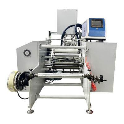 Rivilatore automatico di fogli di alluminio con sistema di etichettatura azionato elettricamente