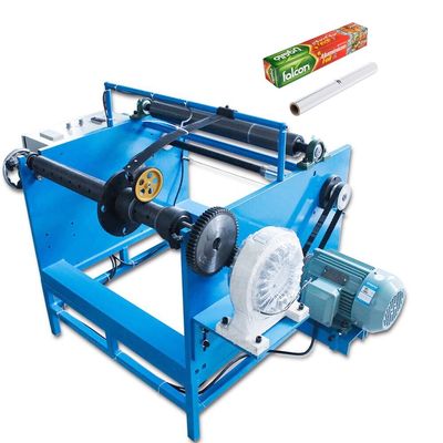 Rewinder manuale per macchine per fogli di alluminio per uso domestico