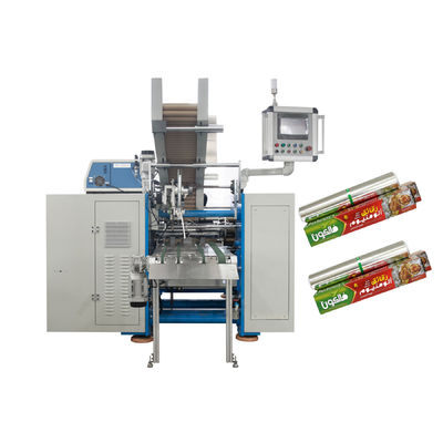 2500 KG macchina automatica di riavvolgimento di fogli di alluminio con sistema di controllo Siemens PLC